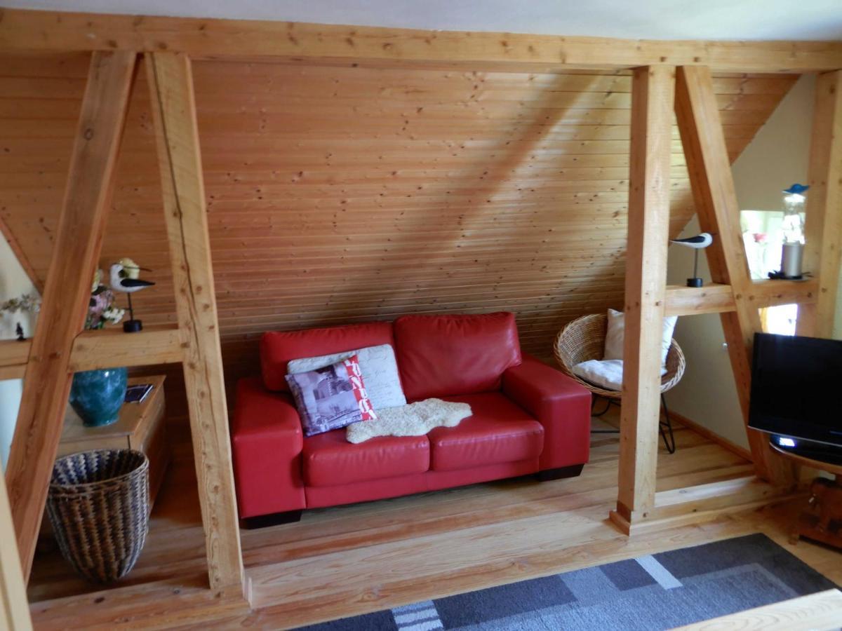 Ferienwohnung Leitzsch Вустров Экстерьер фото
