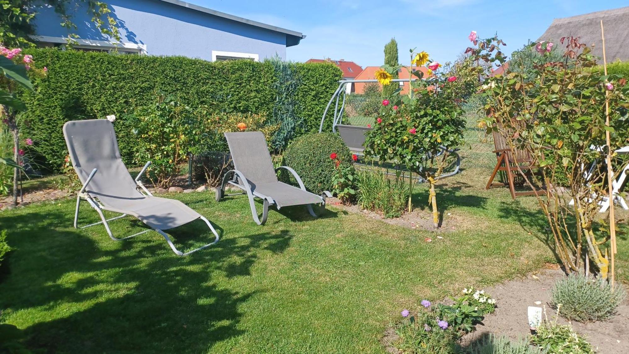 Ferienwohnung Leitzsch Вустров Экстерьер фото