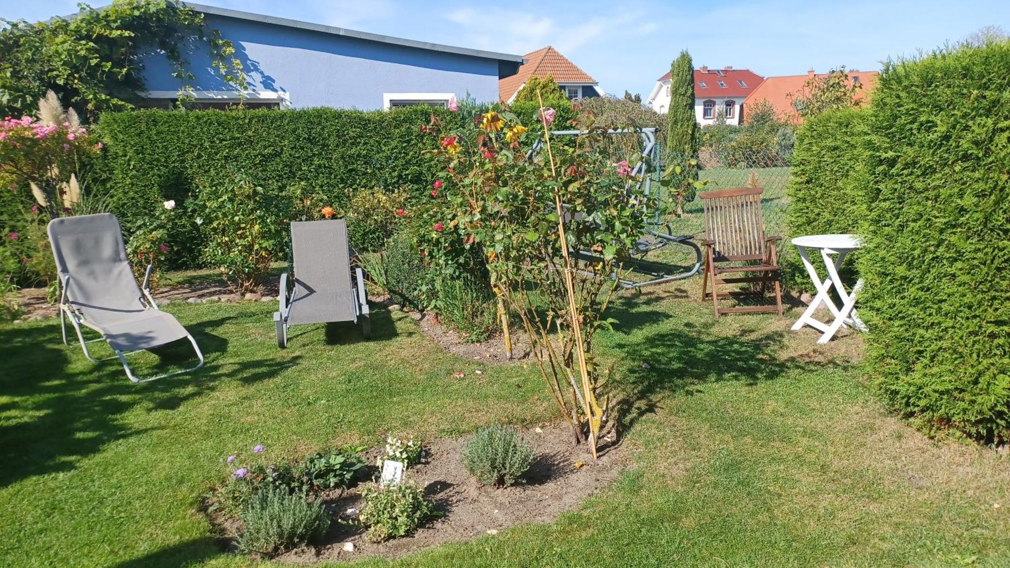 Ferienwohnung Leitzsch Вустров Экстерьер фото
