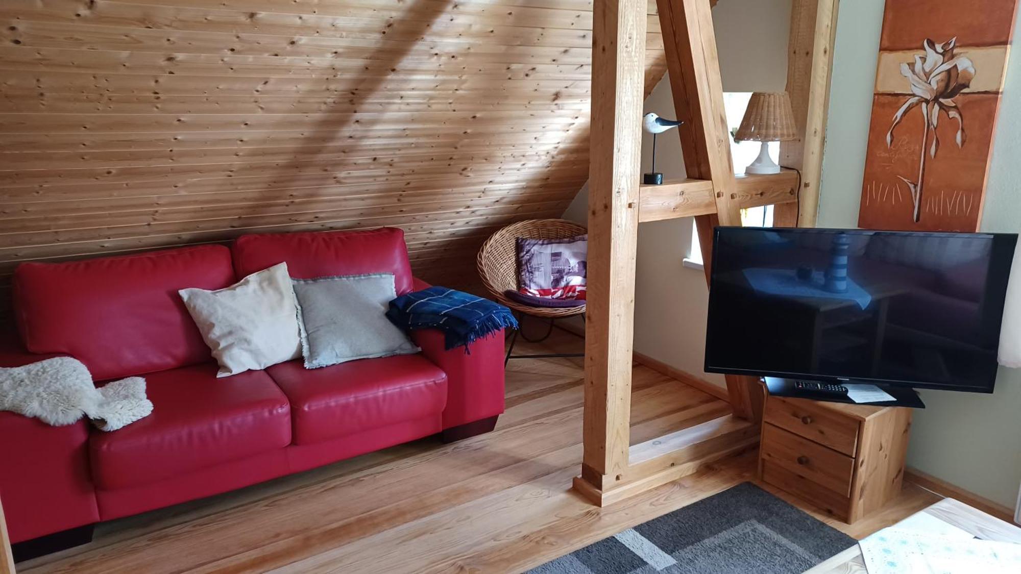 Ferienwohnung Leitzsch Вустров Экстерьер фото